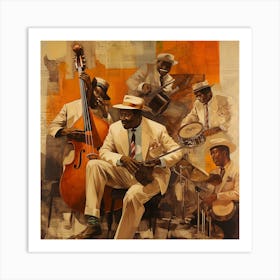 Jazz Musicians 30 Art Print