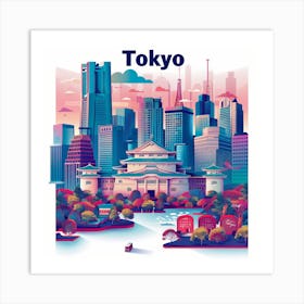 Tokyo Art Print