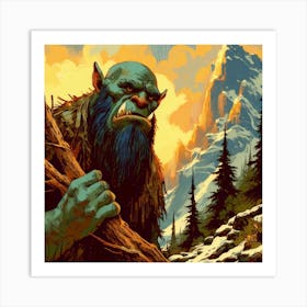 Ogre S Lair 20 Art Print