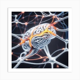 Brain And Nerves 42 Art Print