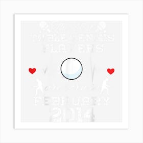 10 Year Old Birthday In February 2014 Best Table Tennis 1 Art Print