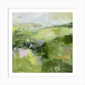 Landscape Painting 11 Art Print