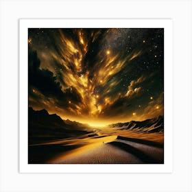 Desert Landscape 16 Art Print