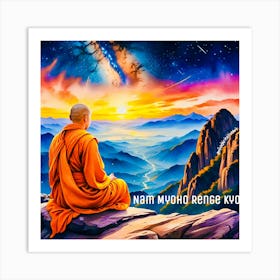 Nam Myoho Renge Kyo Art Print