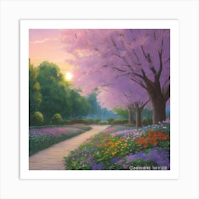 Cherry Blossoms Art Print