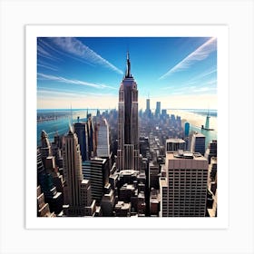 New York City Skyline Art Print