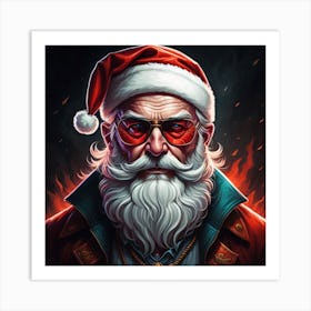 Santa Claus Art Print