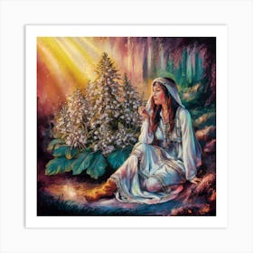 Shamanic Woman 3 Art Print