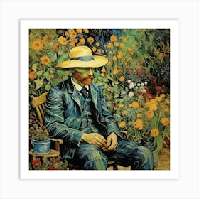 In The Garden Van Gogh Wall Art 2 Art Print 1 Art Print