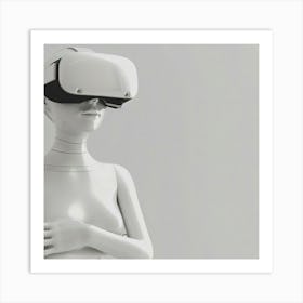 Vr Headset 2 Art Print