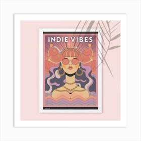 Indie Vibes Art Print