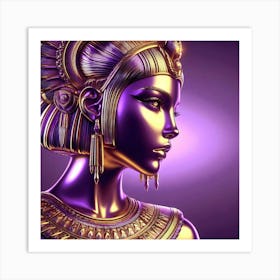 Cleopatra Portrait Artwork 125 Art Print