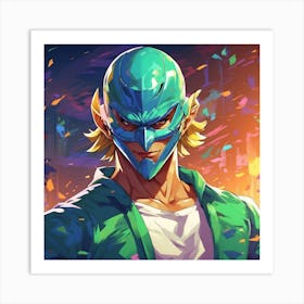 Ninja Warrior 1 Art Print