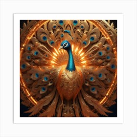 Peacock 29 Art Print