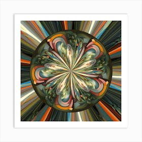 Whirling Geometry - #21 Art Print