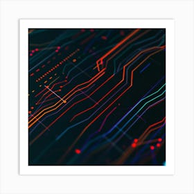 Abstract - Abstract Stock Videos & Royalty-Free Footage 6 Art Print