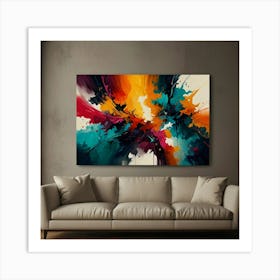 Abstract Painting 33 Art Print