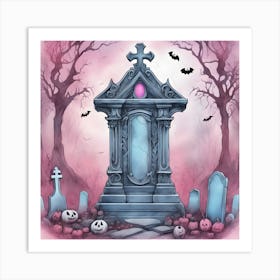 Graveyard Art Print