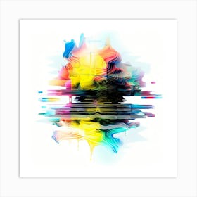 Abstract Abstract Painting 17 Art Print