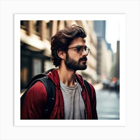 Portrait Of A Young Man 3 Art Print