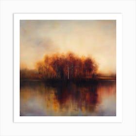 Autumn Trees 21 Art Print