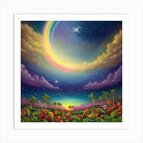 Rainbow In The Sky 1 Art Print