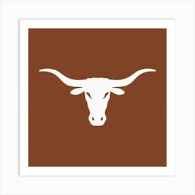 Longhorn Texas Art Illustration 2uwszhzisoux16metxccuq P6xnne2vrtqyg5pvd2wpgw Art Print