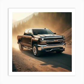 Chevrolet Silverado Art Print