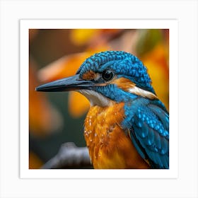 Kingfisher 3 Art Print