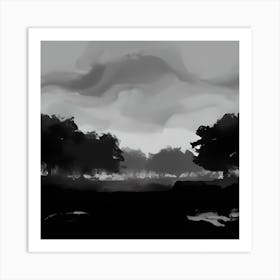 Darkened Skies Art Print