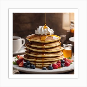 Stack Of Pancakes Art Print