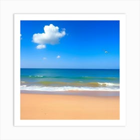 Beach Stock Videos & Royalty-Free Footage Art Print