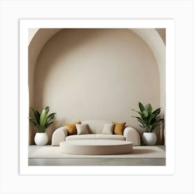 Modern Living Room 151 Art Print