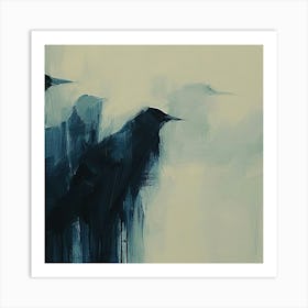 Crows 2 Art Print