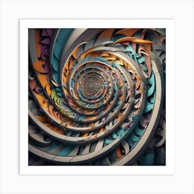 Spiral Art Art Print