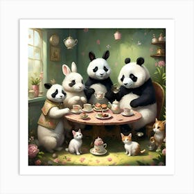 Tea Party Art Print