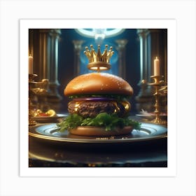 Burger King Art Print