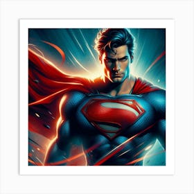 Superman 1 Art Print