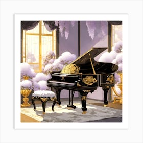 Grand Piano Art Print