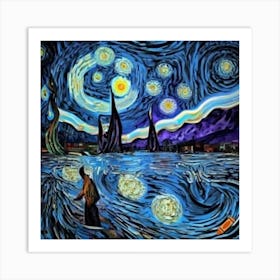 Starry Night 2 Art Print