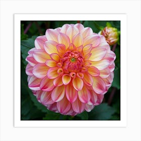 Dahlia Art Print