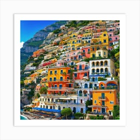 Positano, Italy Art Print