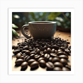 Coffee Beans 130 Art Print