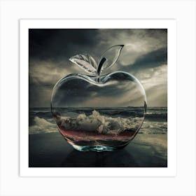 Apple In The Sea 1 Art Print