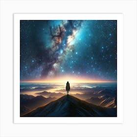 Human Insignificance Art Print