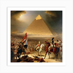 Pyramids Of Giza 1 Art Print