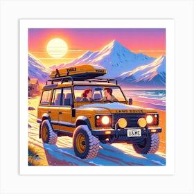 Land Rover Art Print