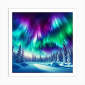 Aurora Borealis 222 Art Print