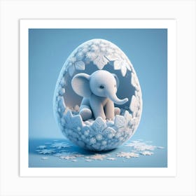 Easter Egg Art Print