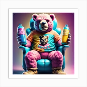 Teddy Bear Art Print